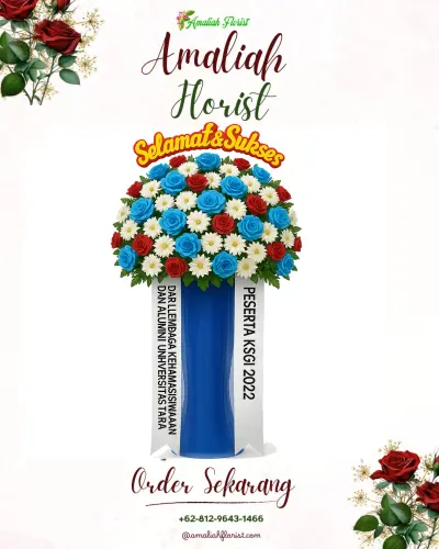 Standing Flower di Rumah Duka Gpib Martadinata